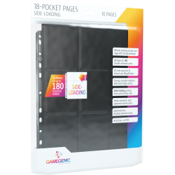 18-pocket pages...