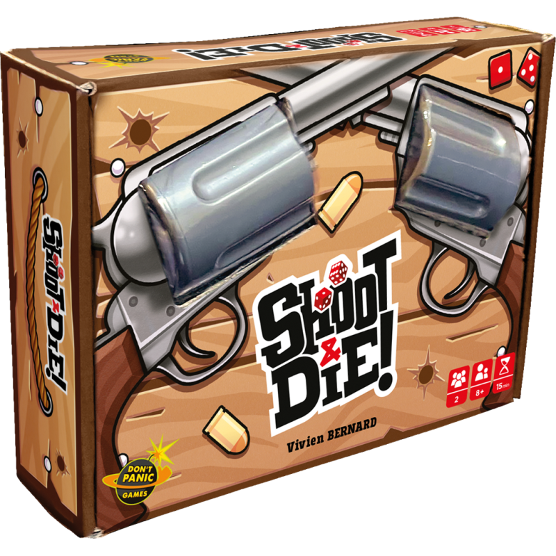 Shoot & Die! | Don't Panic Games | Agorajeux gamestore