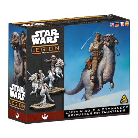 Star Wars : Légion - Han Solo & Luke Skywalker on Tauntauns