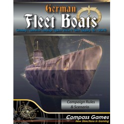 Buy Steel Wolves and German Fleet Boats, Deluxe Edition | Compass Games | Agorajeux gamestore