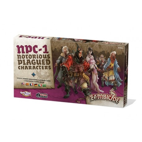 Zombicide Black Plague : Notorious Plagued Characters 1