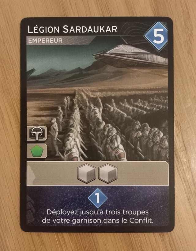 Dune Imperium - la carte Sardaukar