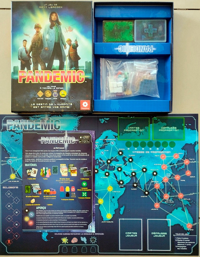 Pandemic : le matériel