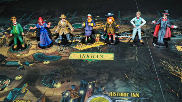 Pandemic & Cthulu figurines peintes