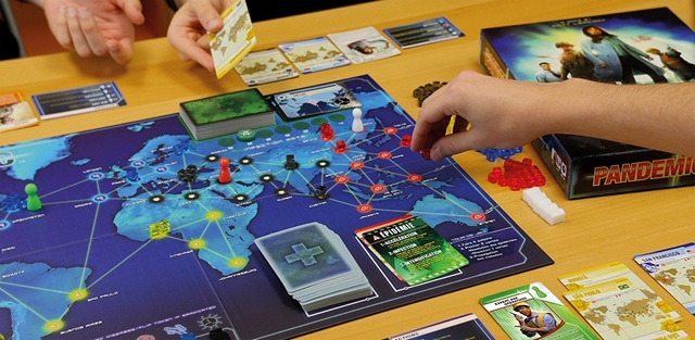 Pandemic : début de partie